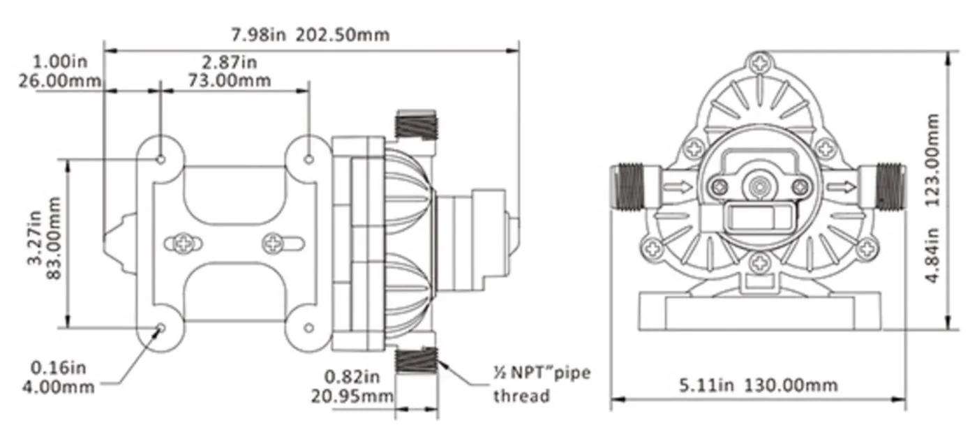 Seaflo 115V Water Pump